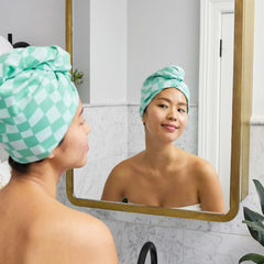 Dock And Bay Saç Havlusu Design Check Mate