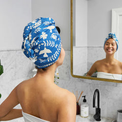 Dock And Bay Saç Havlusu Waffle Serene Songbirg