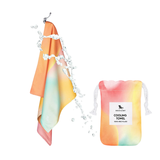 Dock And Bay Serinletici Havlu Design Sunset Run