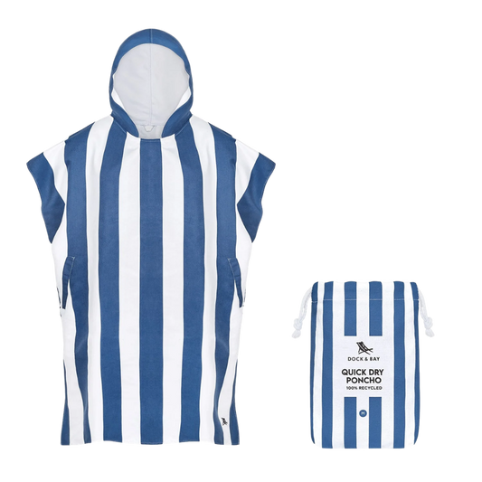 Dock And Bay UV Korumalı Yetişkin Panço Cabana XL Whitsunday Blue