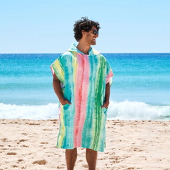 Dock And Bay UV Korumalı Yetişkin Panço Design M Watermelon Sugar