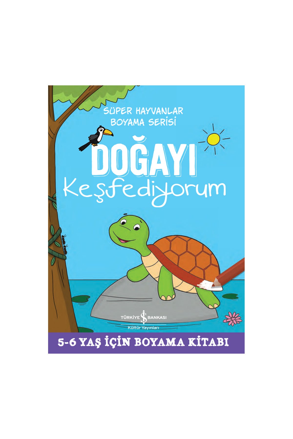 Doğayı Keşfediyorum – Süper Hayvanlar Boyama Serisi