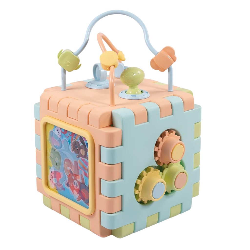 Dolu 2in 1 Eğitici Küp ve Puzzle