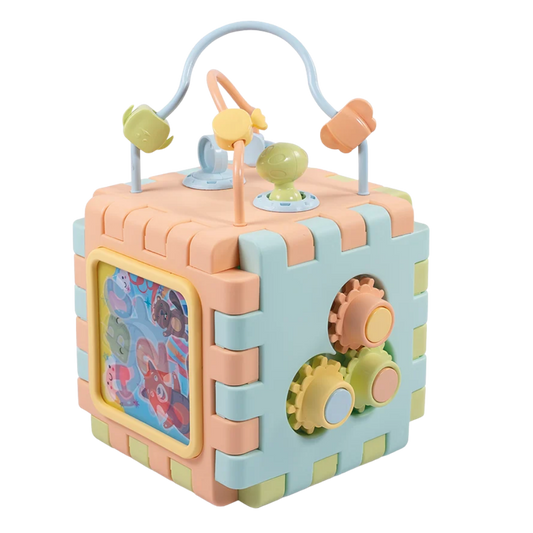 Dolu 2in 1 Eğitici Küp ve Puzzle