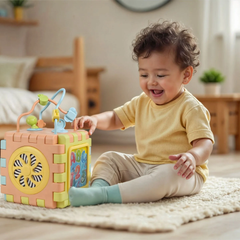 Dolu 2in 1 Eğitici Küp ve Puzzle