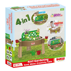 Dolu Bahçe Kum Su Aktivite Masası 4in 1