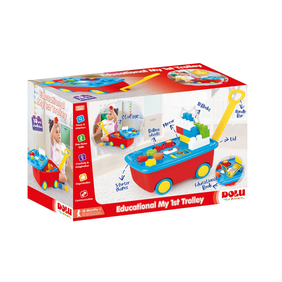 Dolu Eğitici İlk Çek Çek Aracım 5099