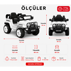 Dolu Sahara 12V Akülü Araba