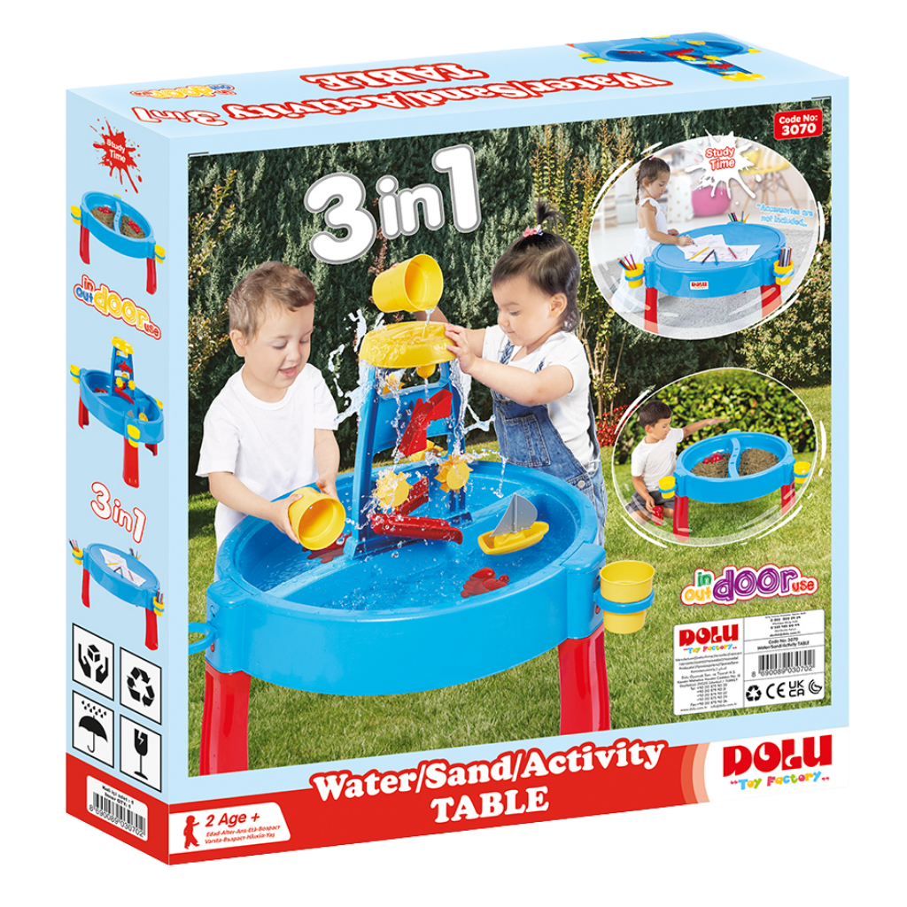 Dolu Su ve Kum Aktivite Masası