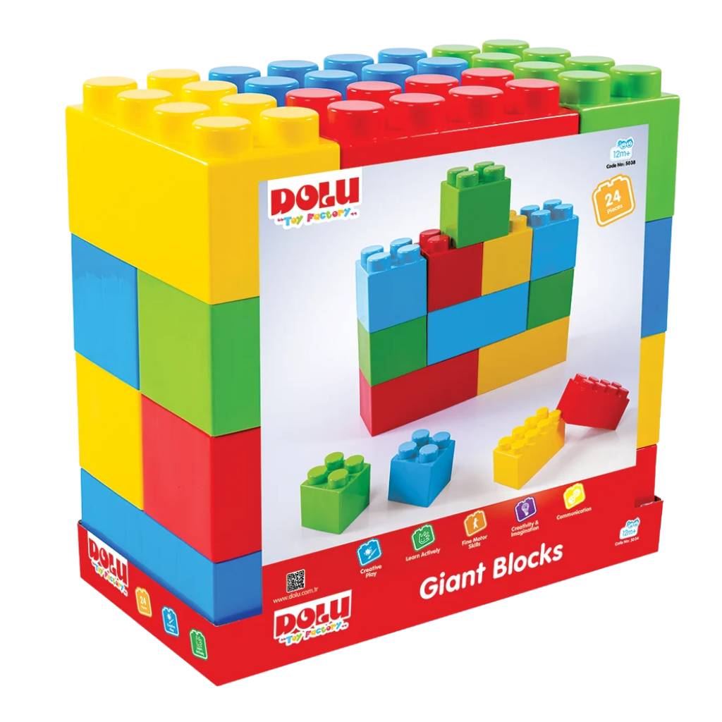 Dolu Xl Bloks 24 Parça