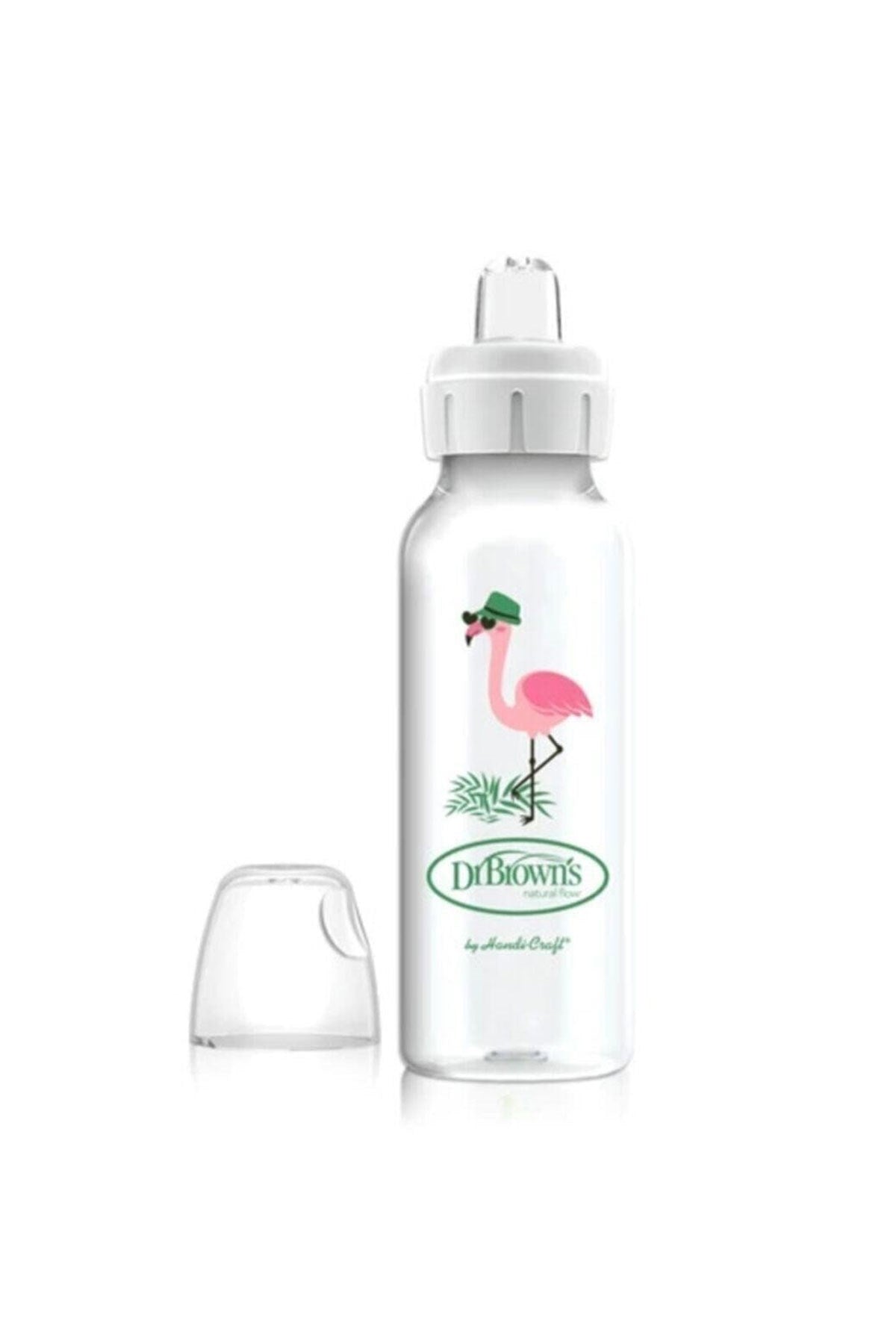 Dr. Brown's Sippy Spout Biberon Flamingo 250ml - Welcome Baby