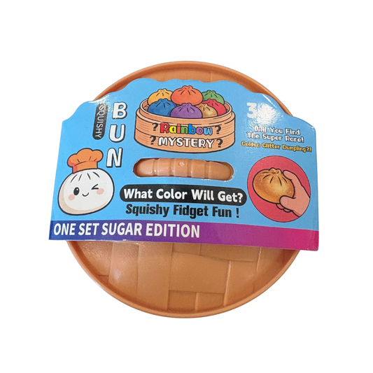 Dumpling Squishy Sürpriz Simli Renkli Çin Mantısı