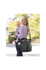Skip Hop Duo Orijinal Çanta Açık Füme - Welcome Baby