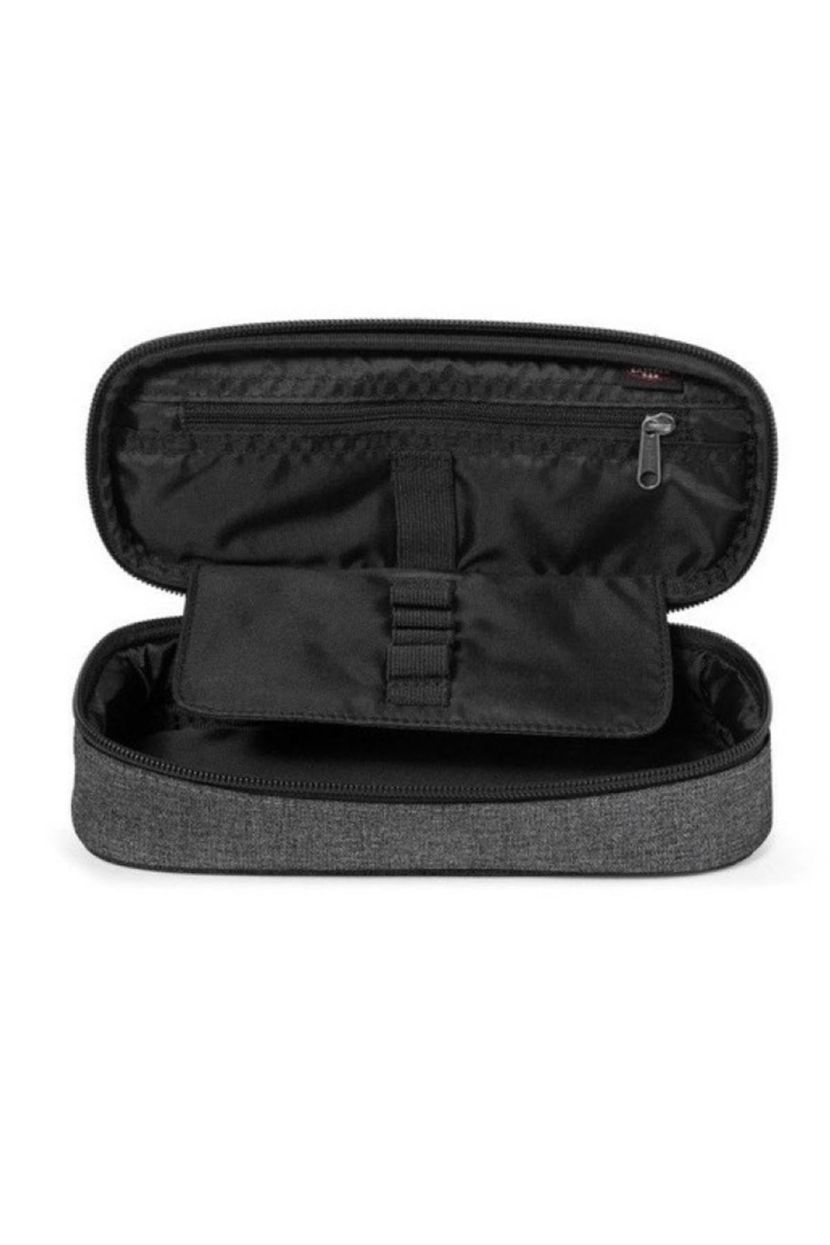 Eastpak Oval Single Black Denim Kalem Çantası