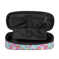 Eastpak Oval Single Ditsy Turquoise Kalem Çantası