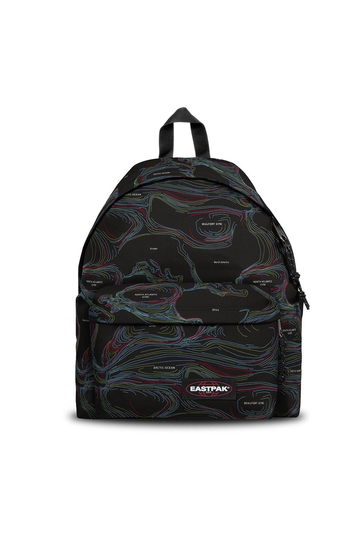 Eastpak Padded PakR Map Black Sırt Çantası