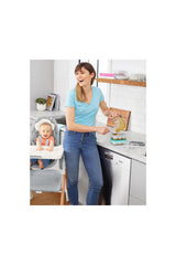 Skip Hop Easy Fill Saklama Kabı Gri /Mavi