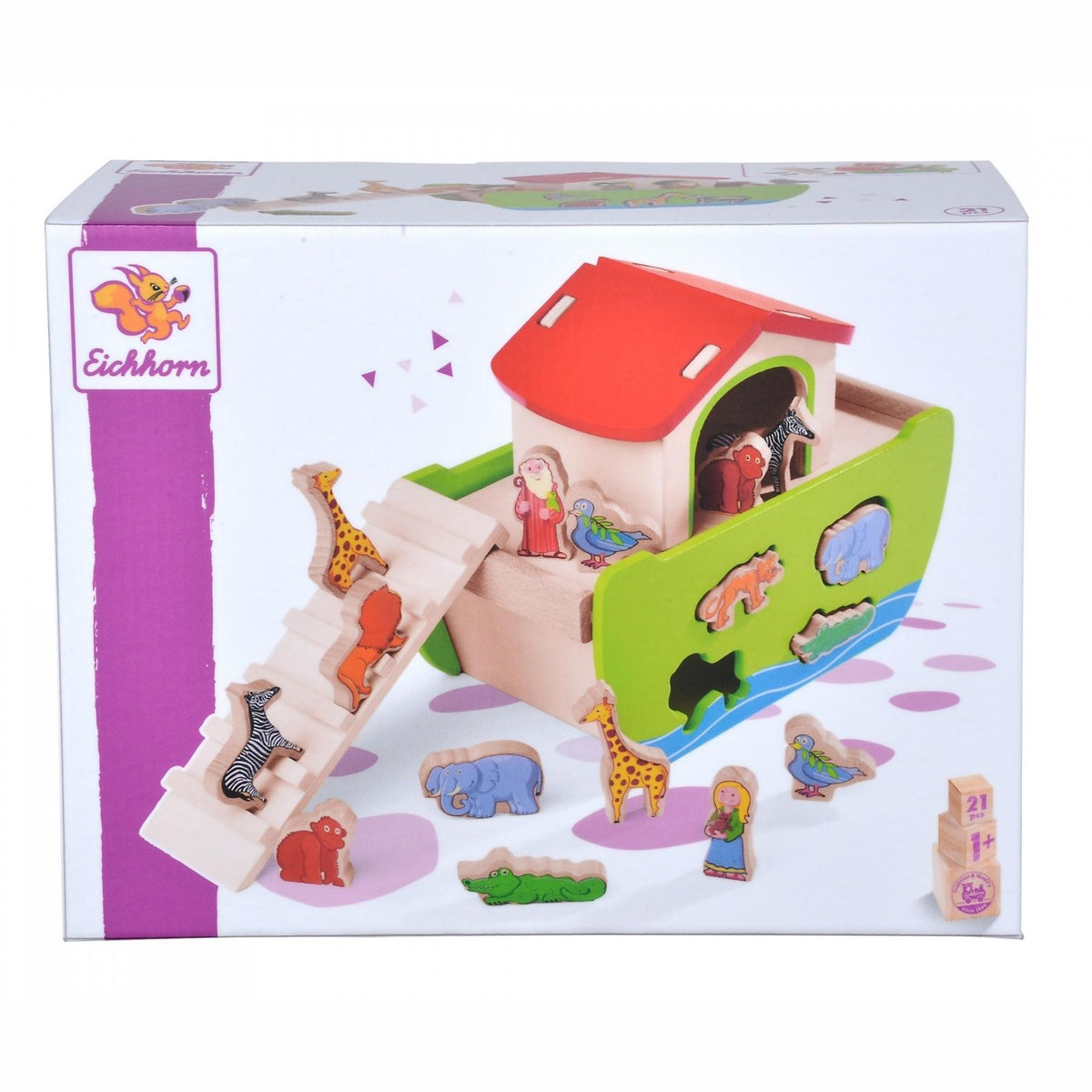 Eichhorn Ahşap Nuh’un Gemisi Şekil Eşleştirme Oyunu