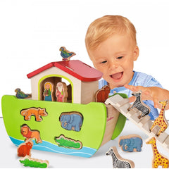 Eichhorn Ahşap Nuh’un Gemisi Şekil Eşleştirme Oyunu