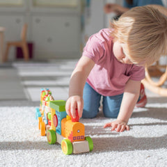 Eichhorn Işıklı Sesli Ahşap Tren 59cm