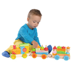 Eichhorn Işıklı Sesli Ahşap Tren 59cm