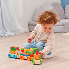 Eichhorn Işıklı Sesli Ahşap Tren 59cm