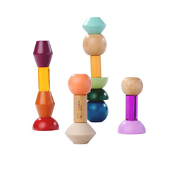 Eichhorn Montessori Ahşap Boncuk Dizme Oyunu