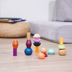 Eichhorn Montessori Ahşap Boncuk Dizme Oyunu