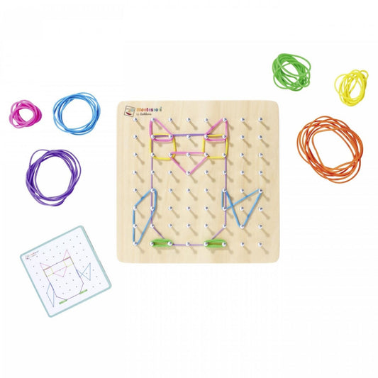 Eichhorn Montessori Ahşap Geo Board