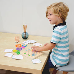 Eichhorn Montessori Ahşap Geo Board