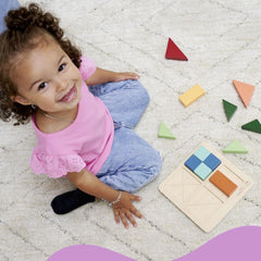 Eichhorn Montessori Ahşap Şekil Bulmaca Puzzle