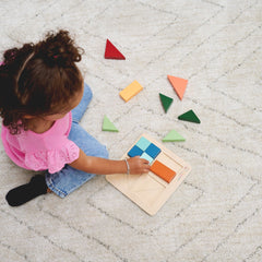 Eichhorn Montessori Ahşap Şekil Bulmaca Puzzle