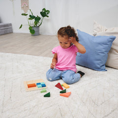 Eichhorn Montessori Ahşap Şekil Bulmaca Puzzle