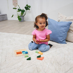 Eichhorn Montessori Ahşap Şekil Bulmaca Puzzle