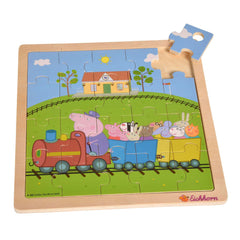 Eichhorn Peppa Pig 21 Parçalı Ahşap Puzzle