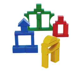 Eichhorn Renkli Ahşap Bloklar 100 Parça