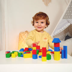 Eichhorn Renkli Ahşap Bloklar 100 Parça