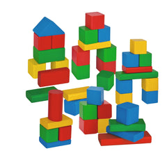 Eichhorn Renkli Ahşap Bloklar 50 Parça