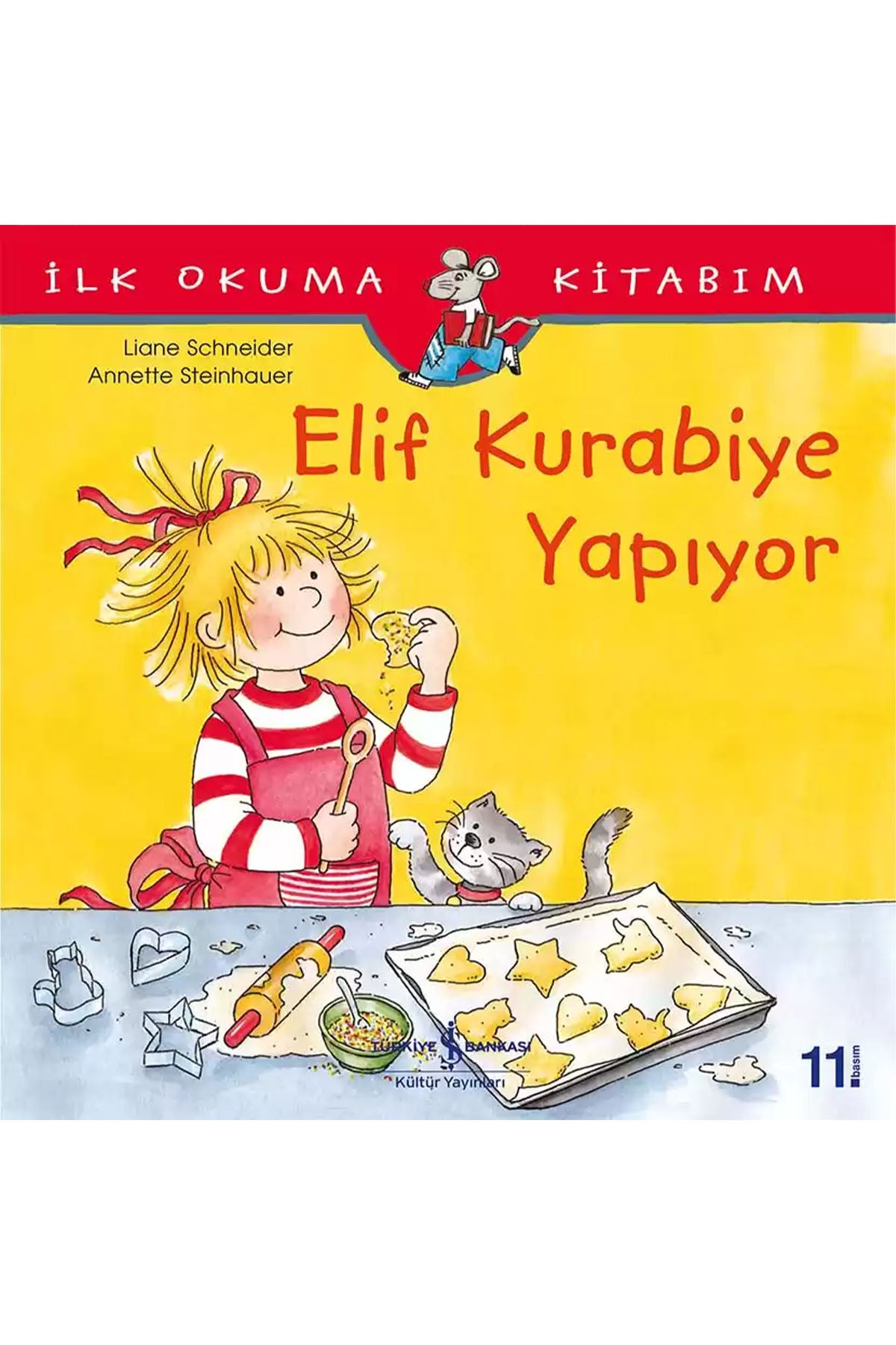 ELİF KURABİYE YAPIYOR