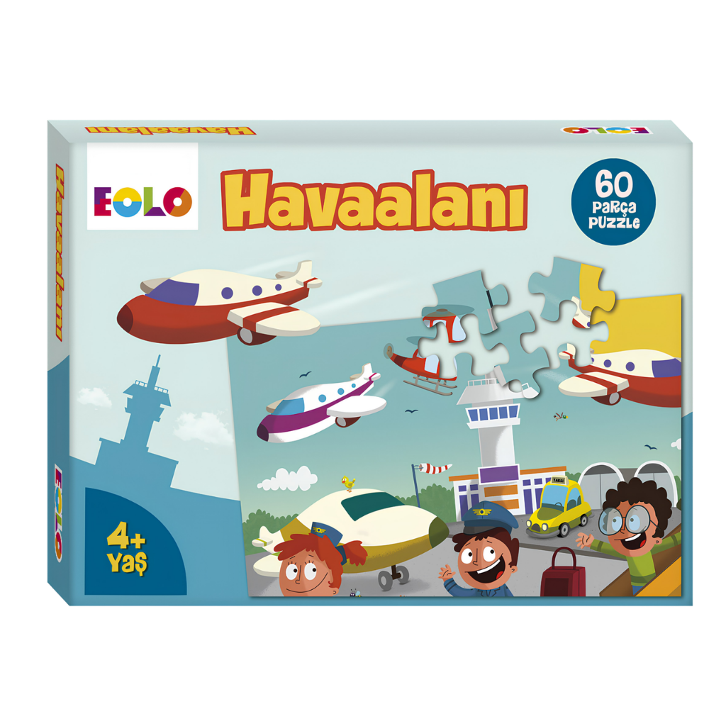 Eolo 60 Parça Puzzle Havaalanı