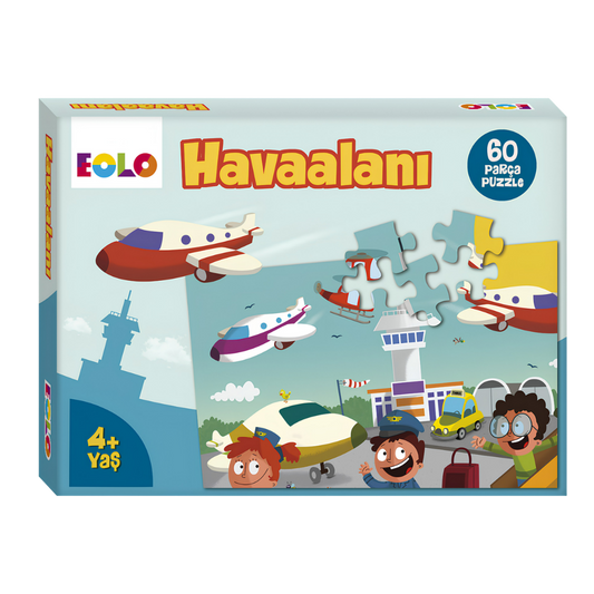 Eolo 60 Parça Puzzle Havaalanı