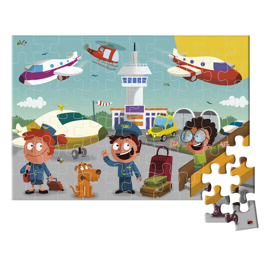 Eolo 60 Parça Puzzle Havaalanı