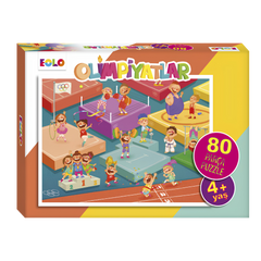 Eolo 80 Parça Puzzle Olimpiyatlar