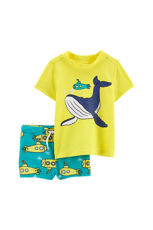 Carter's Erkek Bebek Güneş Koruyucu Mayo Set