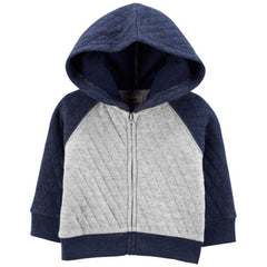 Carter's Erkek Bebek Kapüşonlu Ceket - Welcome Baby