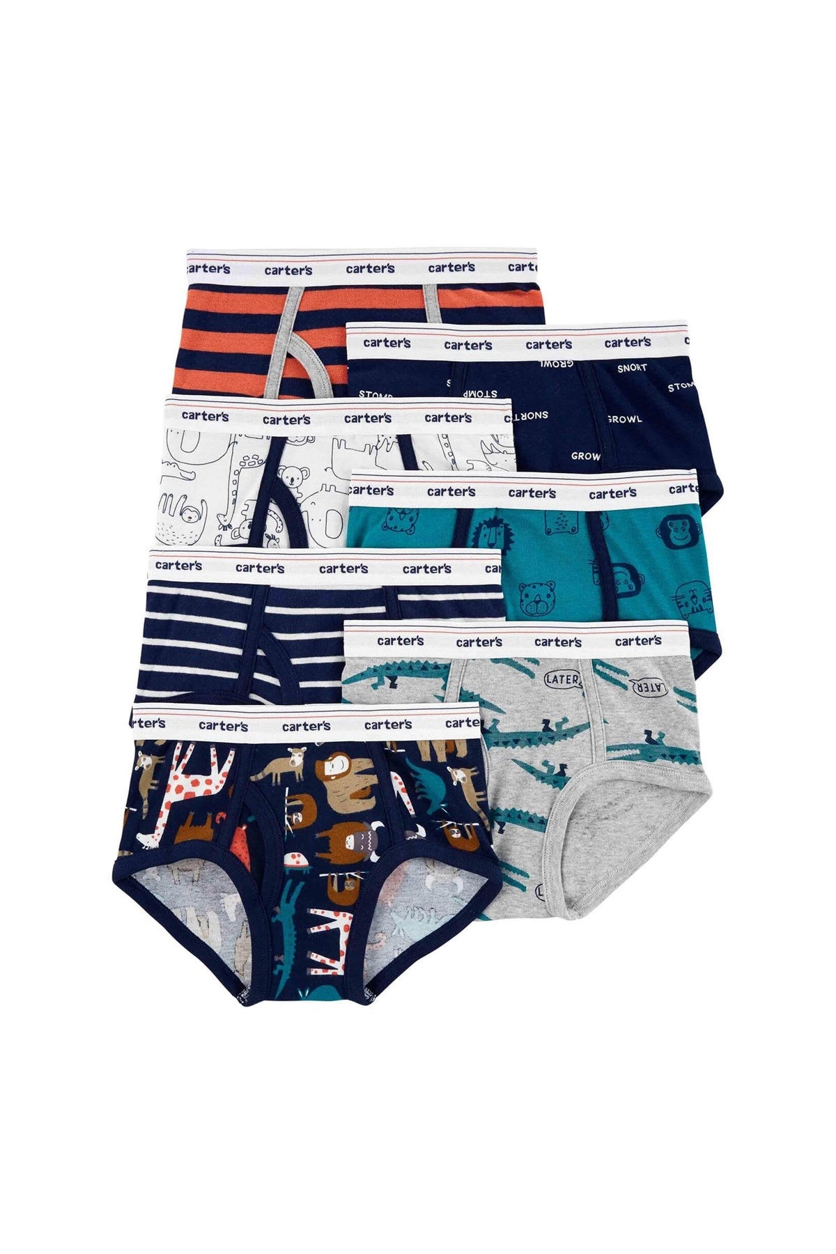Carter's Erkek Çocuk 7’li Külot Set - Welcome Baby
