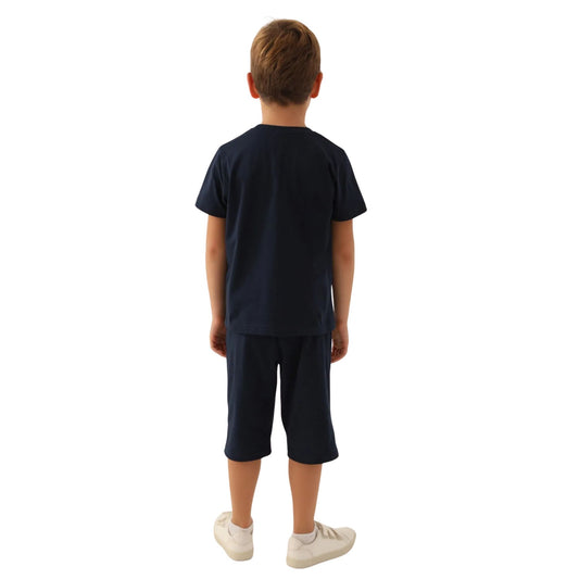 Roly Poly Erkek Çocuk Kapri Takım Lacivert