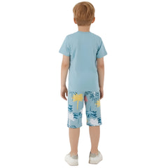 Roly Poly Erkek Çocuk Süprem Kapri Takım Mavi