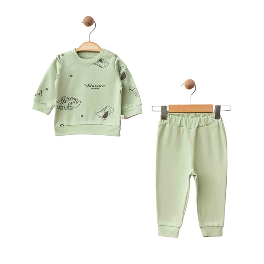 Eslenza Organik 2'li Takım Yeşil