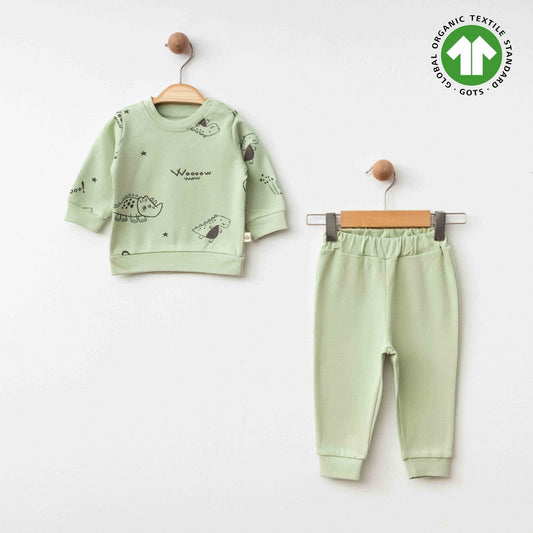 Eslenza Organik 2'li Takım Yeşil